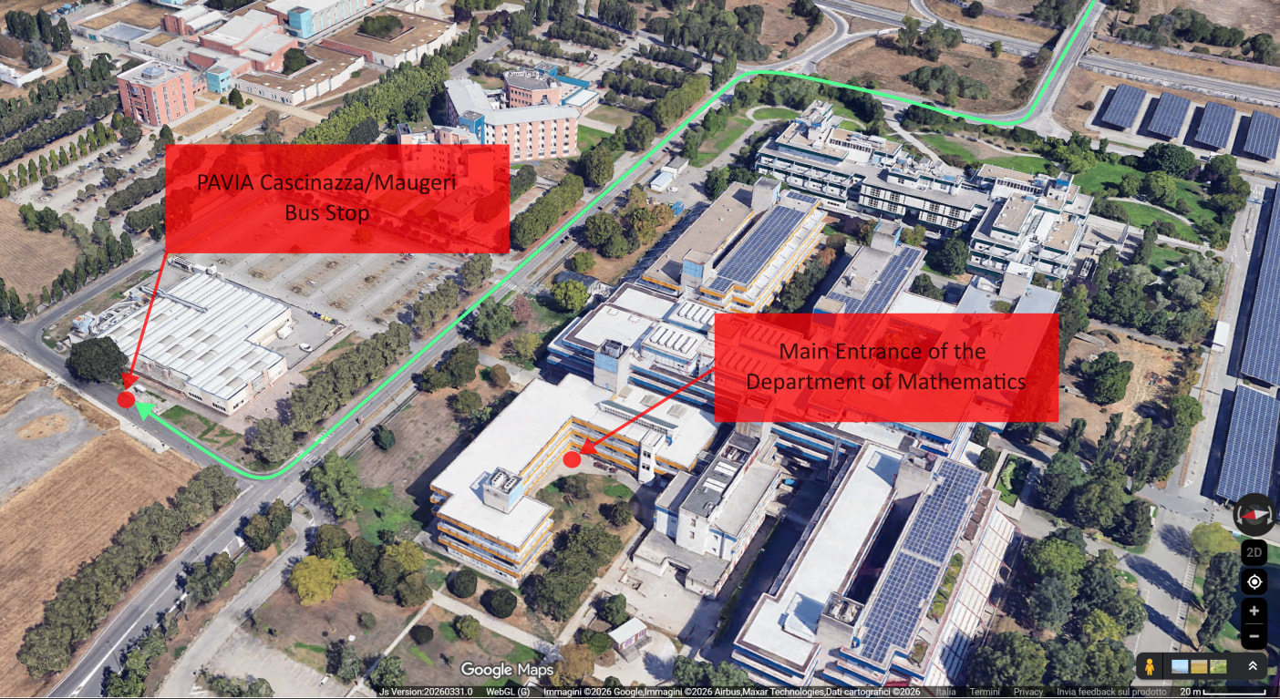 Bus stop at the station